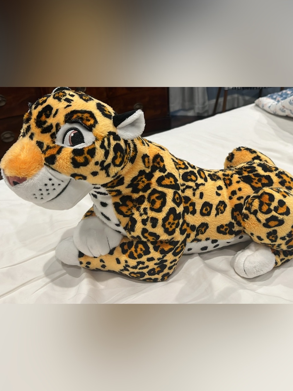 Plush Leopard Stuffed Animal Toy - Yellow & Black from Disney on Ice - Encanto